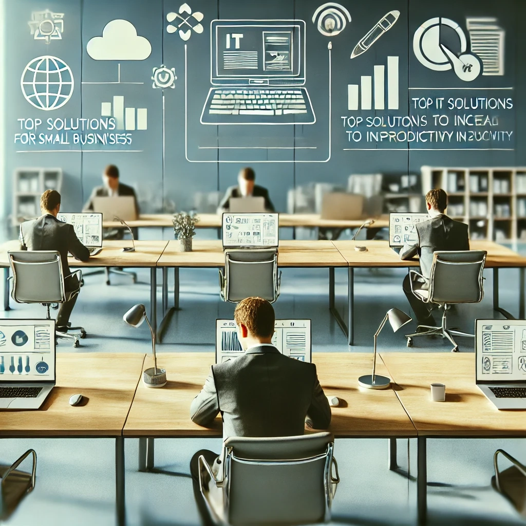 Top IT Solutions for Small Businesses to Boost Productivity in 2024